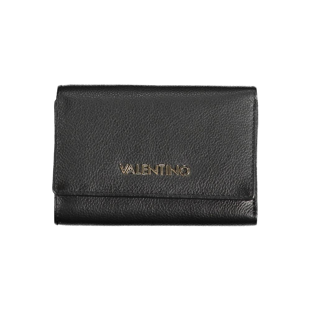 Cartera de mujer de poliuretano negro Mario Valentino