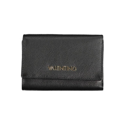 Cartera de mujer de poliuretano negro Mario Valentino