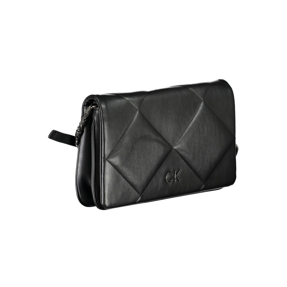 Bolso de hombro Calvin Klein negro de poliéster para mujer