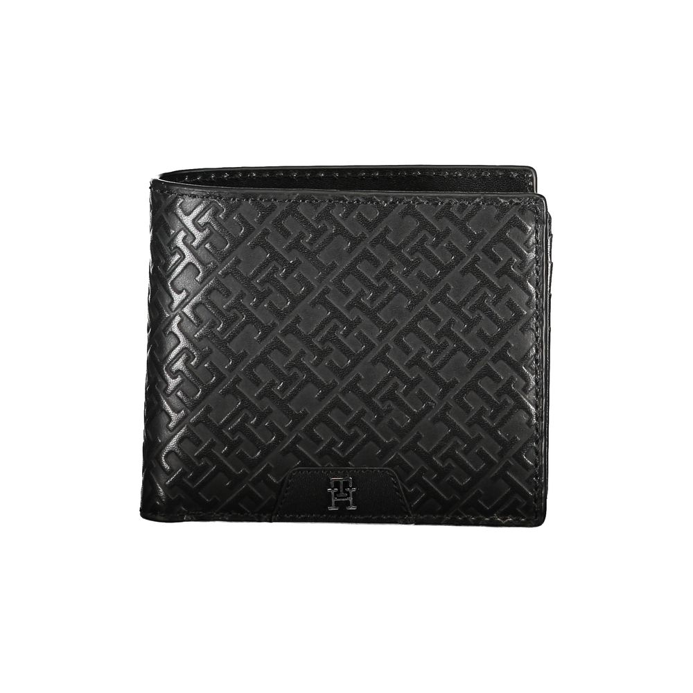 Cartera elegante de cuero Tommy Hilfiger con monedero