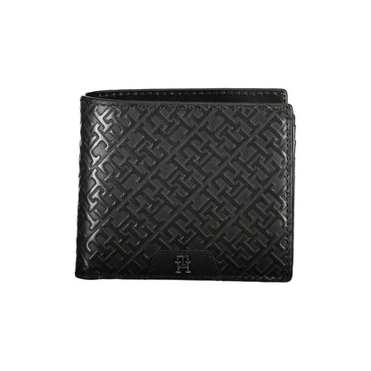 Cartera elegante de cuero Tommy Hilfiger con monedero