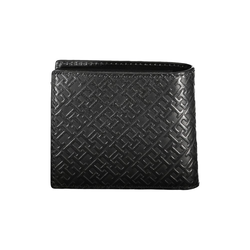 Cartera elegante de cuero Tommy Hilfiger con monedero