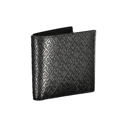 Cartera elegante de cuero Tommy Hilfiger con monedero