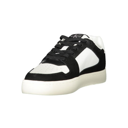 Zapatilla de hombre de poliéster blanco Calvin Klein