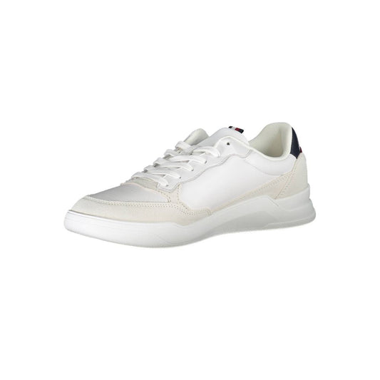 Zapatilla blanca de piel para hombre Tommy Hilfiger