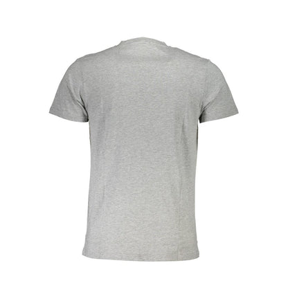 Camiseta de algodón marrón para hombre Cavalli Class