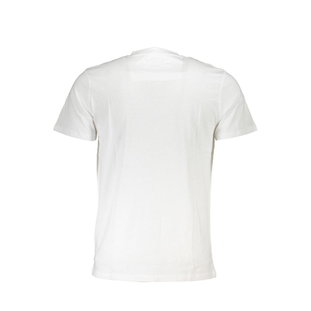 Camiseta de algodón marrón para hombre Cavalli Class