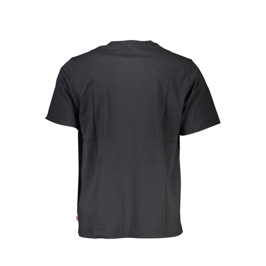 Camiseta de algodón negra para hombre Levi's