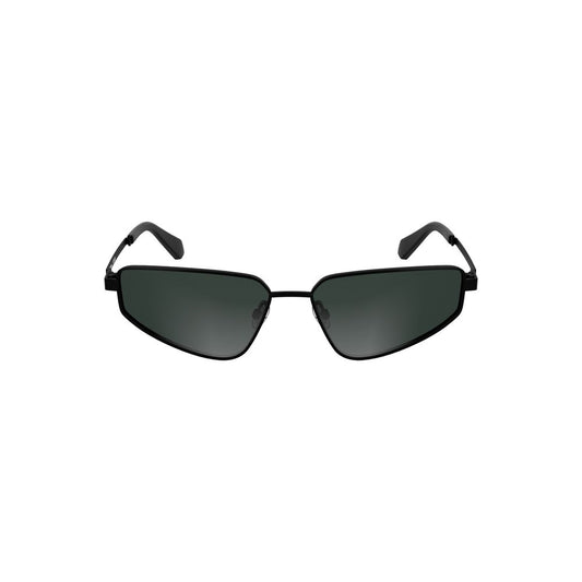 Gafas de sol Calvin Klein de metal negro para mujer