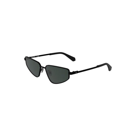 Gafas de sol Calvin Klein de metal negro para mujer