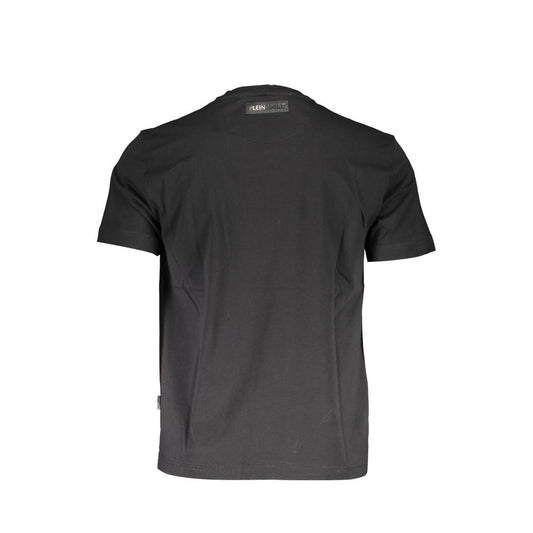Camiseta de Hombre de Algodón Negra Plein Sport