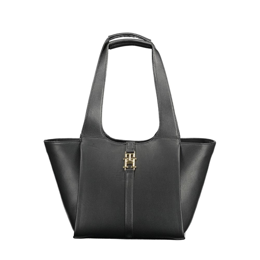 Bolso de mujer Tommy Hilfiger de poliuretano negro