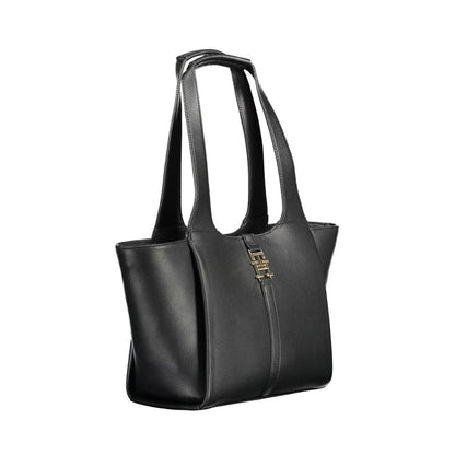 Bolso de mujer Tommy Hilfiger de poliuretano negro