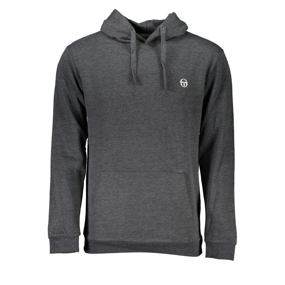 Sudadera de algodón gris para hombre Sergio Tacchini
