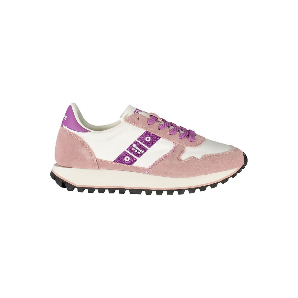 Zapatilla Blauer Bianco de poliuretano para mujer
