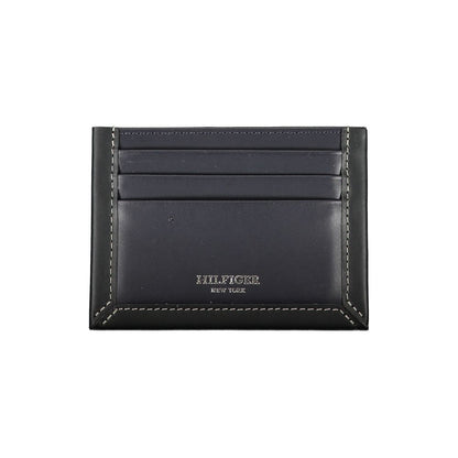 Tommy Hilfiger Blue Leather Men's Wallet