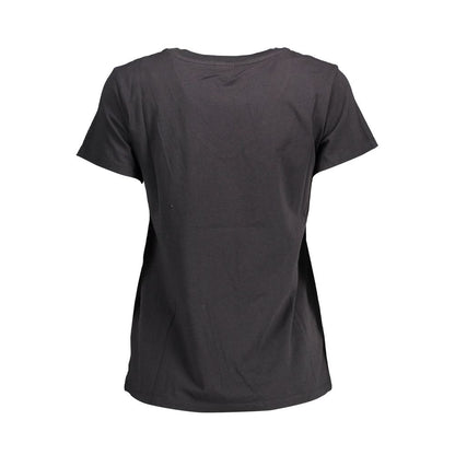 Camiseta Levi's de algodón orgánico negro para mujer