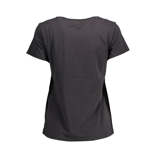 Camiseta Levi's de algodón orgánico negro para mujer