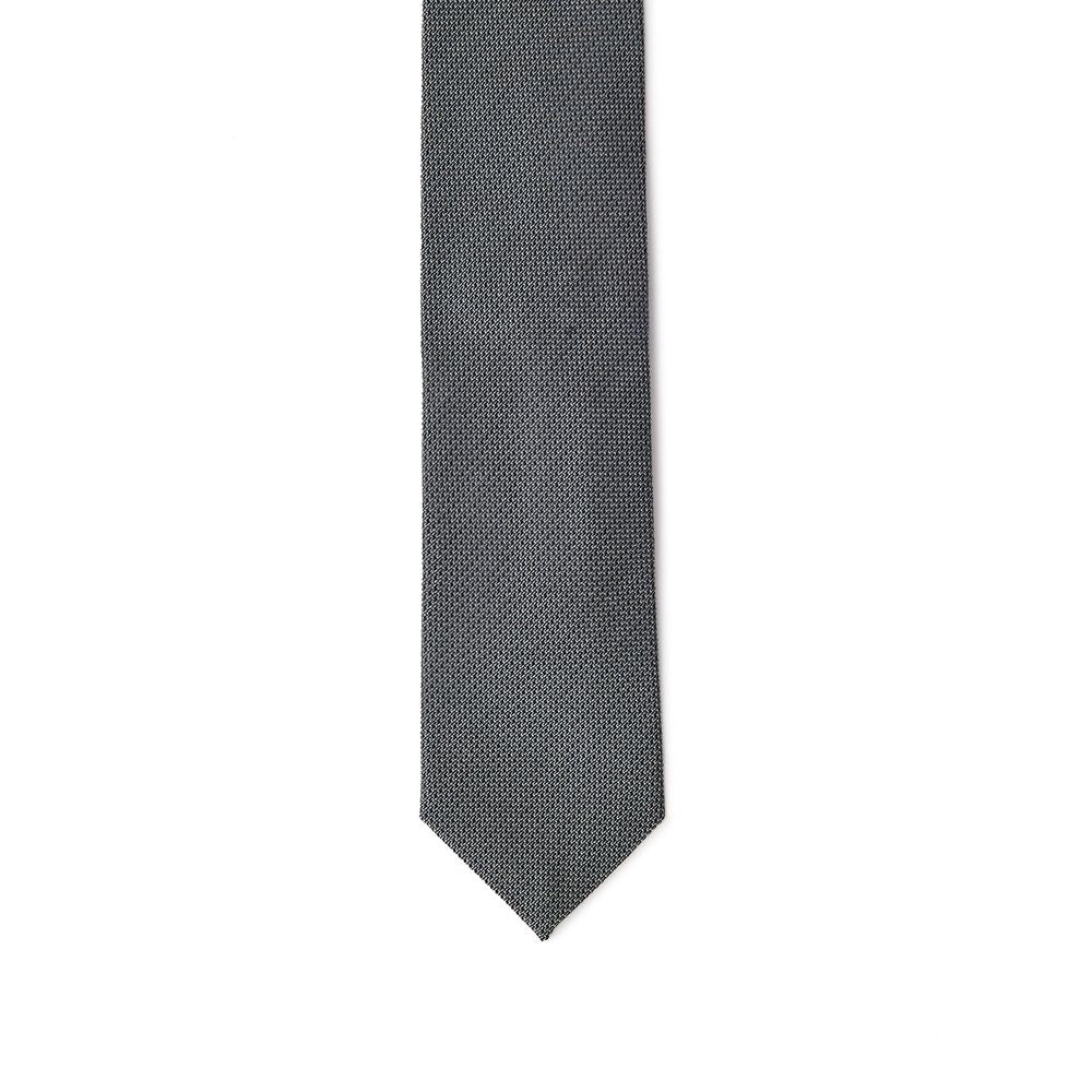 Corbata de seda gris Jil Sander