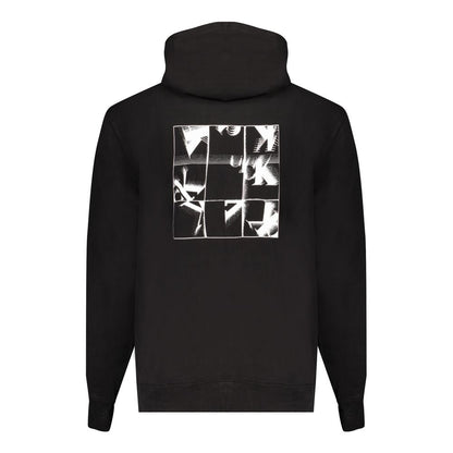 Sudadera de hombre de algodón negro Calvin Klein