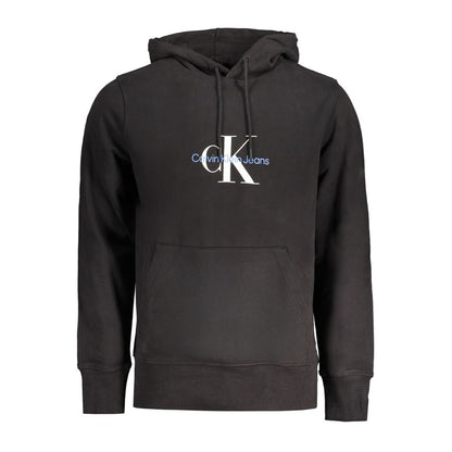 Sudadera de hombre de algodón negro Calvin Klein