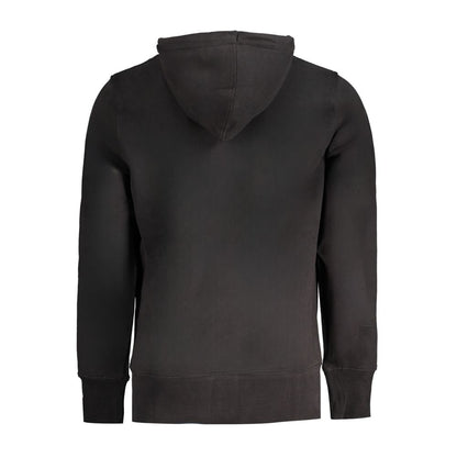 Sudadera de hombre de algodón negro Calvin Klein