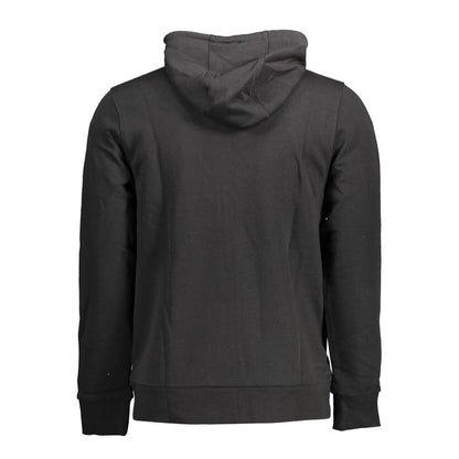 Sudadera con Capucha Negra de Algodón para Hombre Cavalli Class