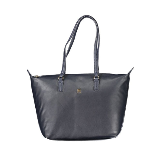 Sac à main Tommy Hilfiger Bleu Polyester Femme