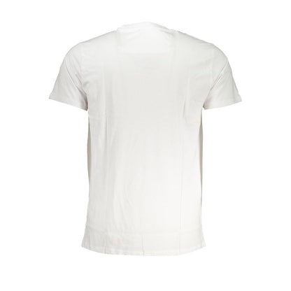 Camiseta de Algodón Blanca para Hombre Cavalli Class