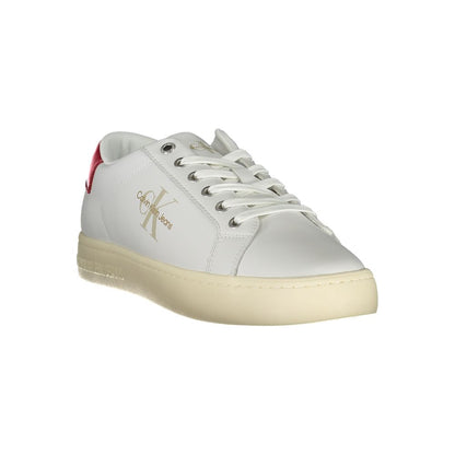 Calvin Klein Zapatilla deportiva blanca de poliéster para hombre