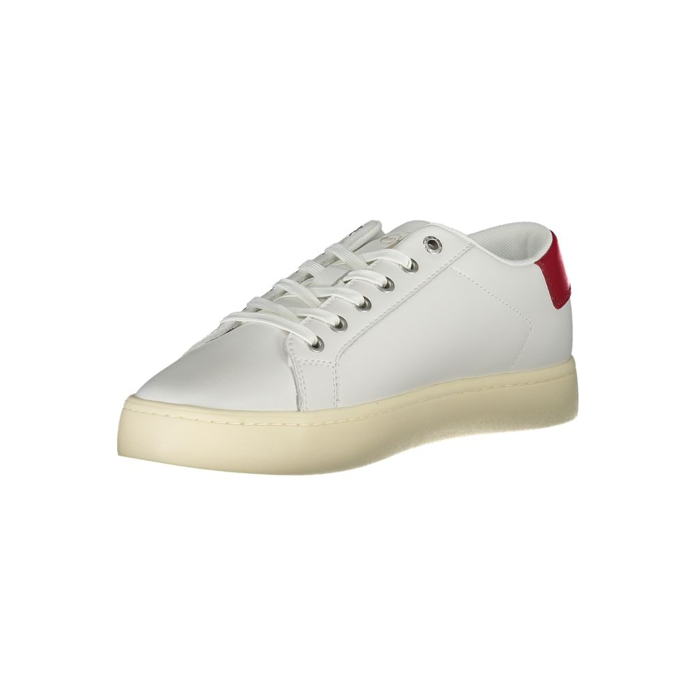 Calvin Klein Zapatilla deportiva blanca de poliéster para hombre
