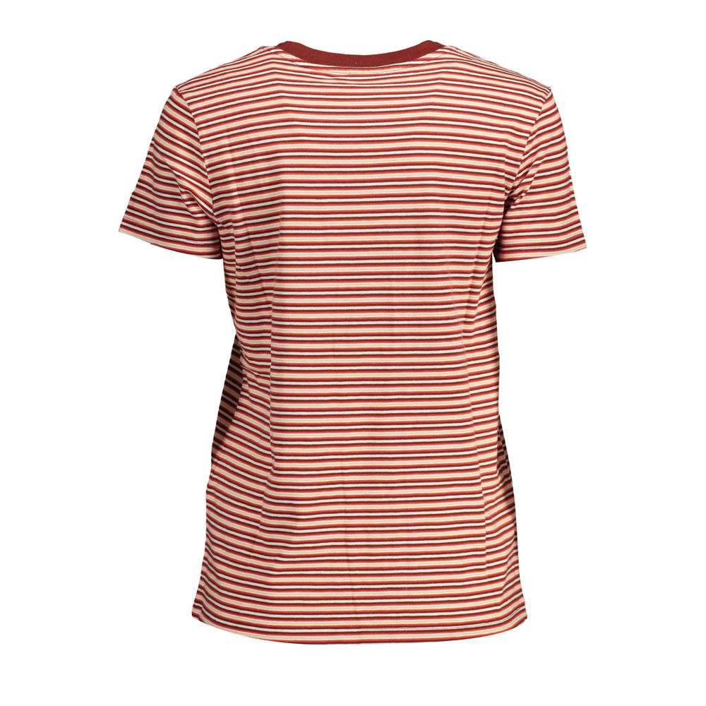 Camiseta de algodón para mujer Levi's Rosso