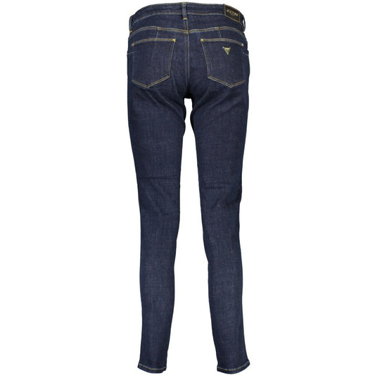 Vaqueros Guess azules de algodón reciclado para mujer