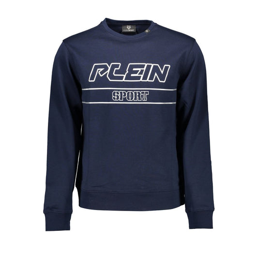 Sudadera de hombre Plein Sport de algodón azul