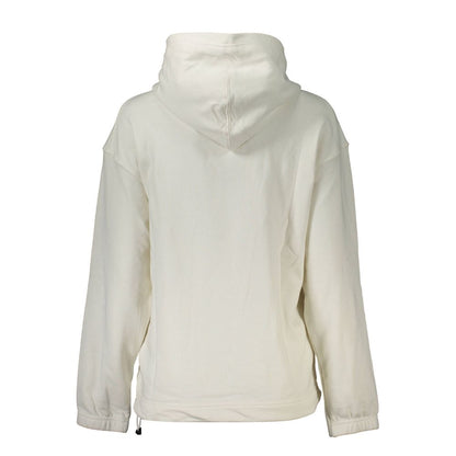 Sudadera Calvin Klein de algodón blanco para mujer