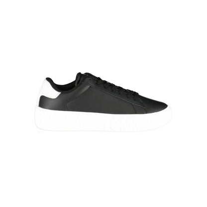 Zapatilla para hombre Tommy Hilfiger de poliuretano negra