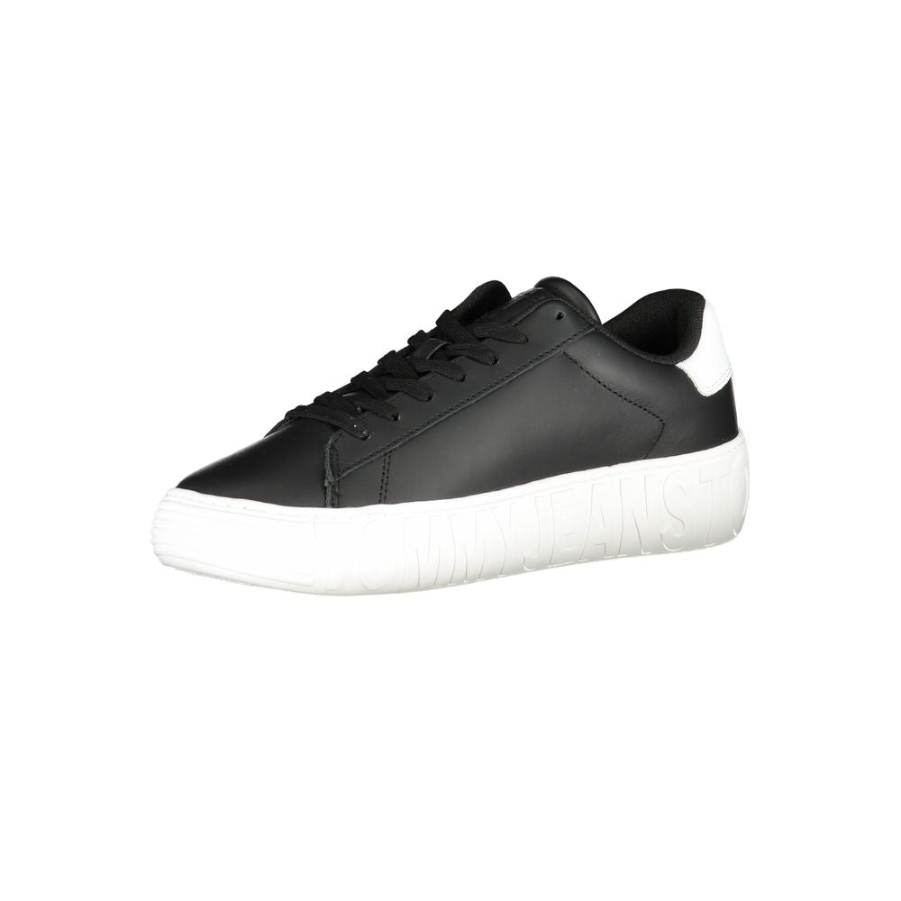 Zapatilla para hombre Tommy Hilfiger de poliuretano negra