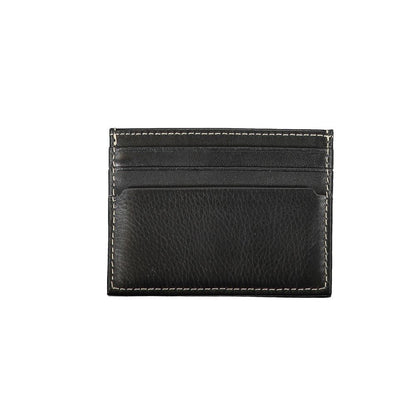 Tarjetero de piel Tommy Hilfiger Nero para hombre