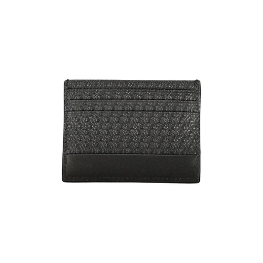 Cartera de hombre Calvin Klein negra de poliuretano