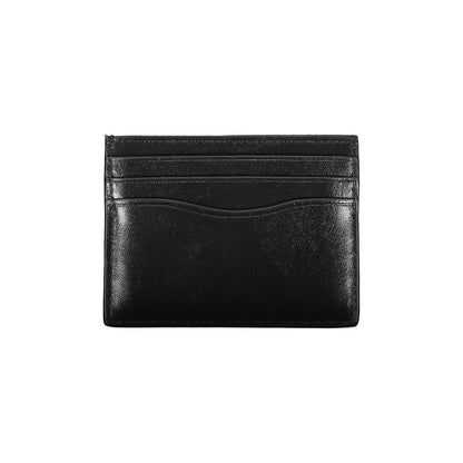 Portefeuille homme en cuir Calvin Klein Nero
