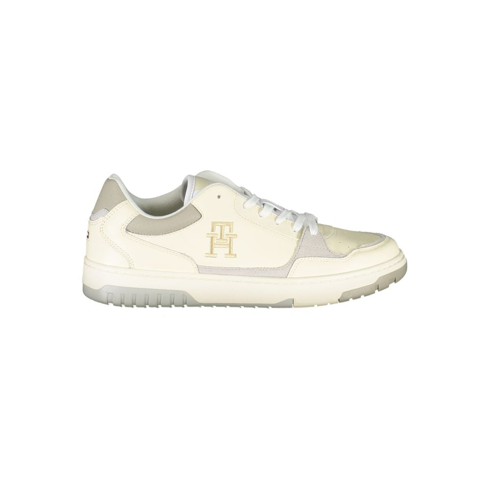 Zapatillas deportivas beige Tommy Hilfiger con bordado único