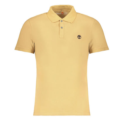 Polo de algodón beige para hombre Timberland