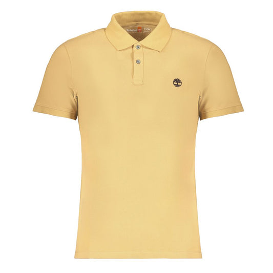 Polo de algodón beige para hombre Timberland