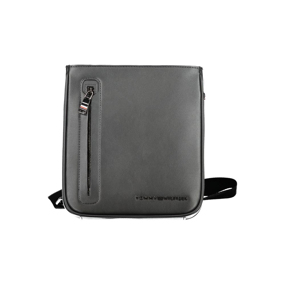 Bolso de Hombro Tommy Hilfiger de Poliuretano Negro para Hombre