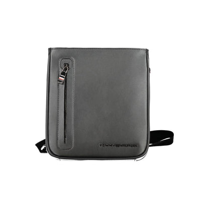Bolso de Hombro Tommy Hilfiger de Poliuretano Negro para Hombre