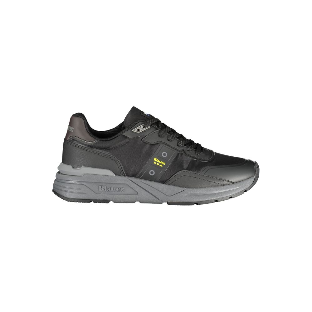Zapatillas Blauer de poliuretano negro para hombre