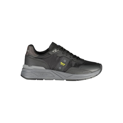 Zapatillas Blauer de poliuretano negro para hombre