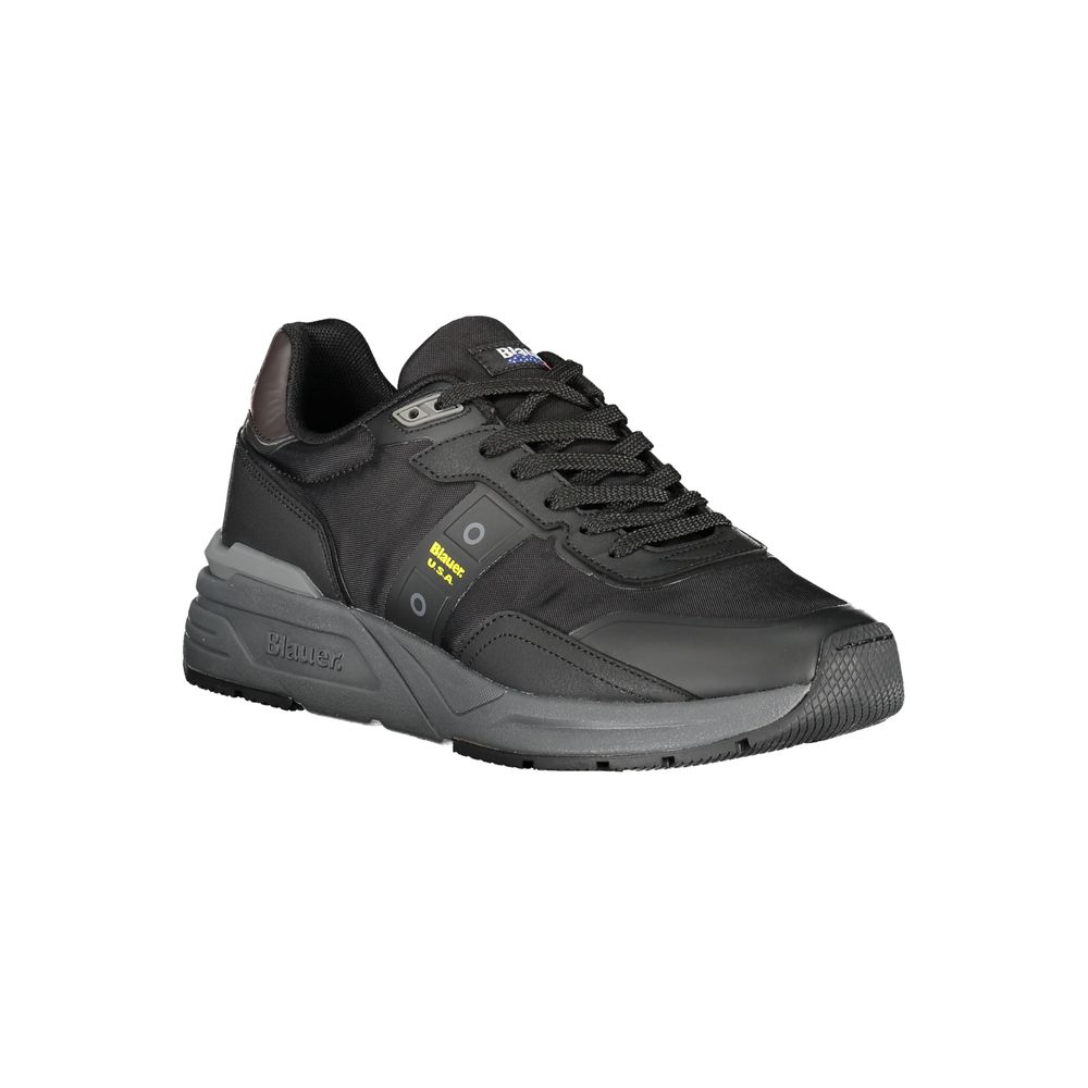 Zapatillas Blauer de poliuretano negro para hombre