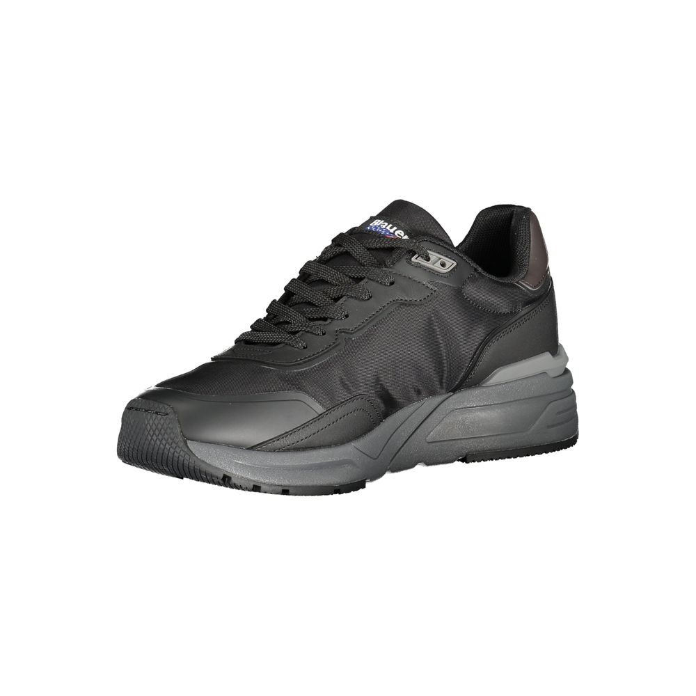 Zapatillas Blauer de poliuretano negro para hombre