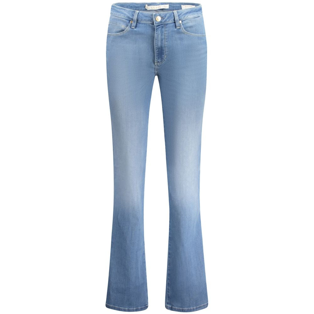 Guess Jeans Jeans Azzurro de algodón para mujer